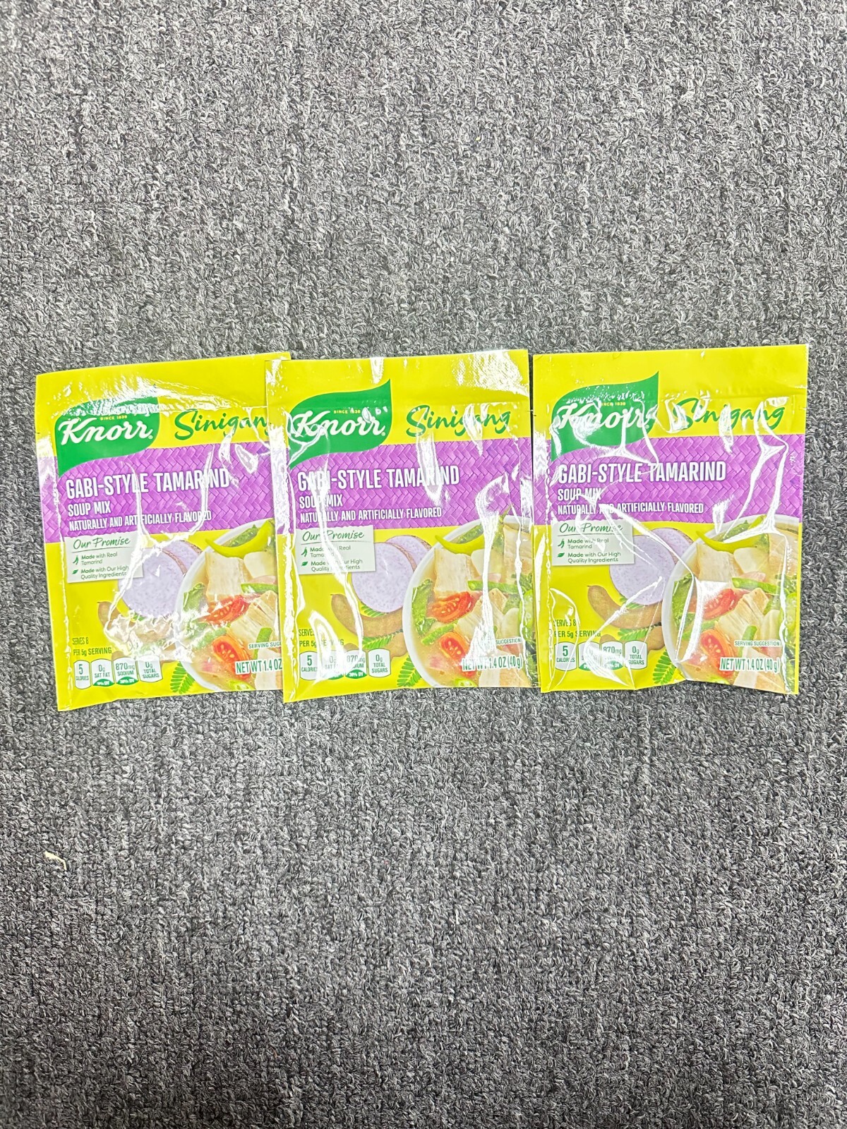 KNORR Sinigang sa Sampalok Mix GABI Small Size 40g 2 3 4 6 12 pack