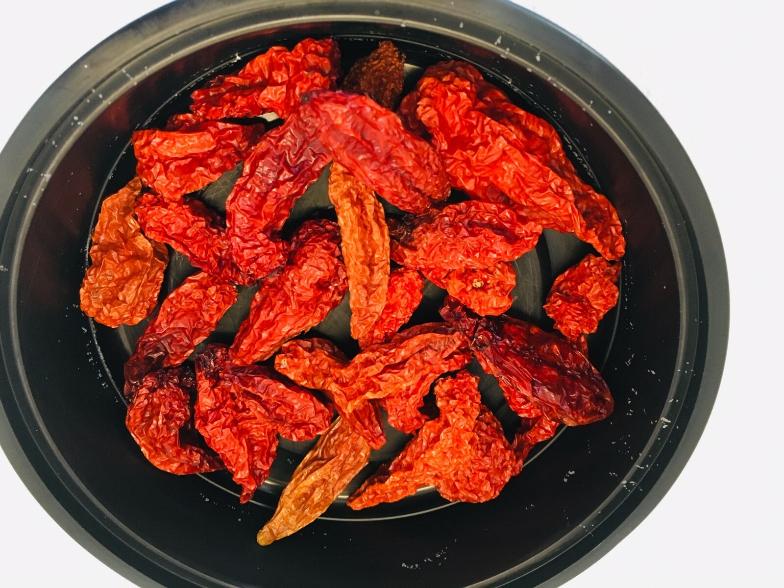 WHOLE DRIED SCOTCH BONNET AND/OR GHOST(BHUT JOLOKIA) PEPPERS ORGANICALLY GROWN