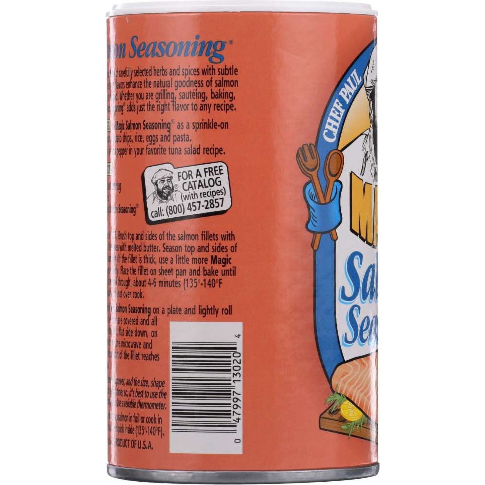 Chef Paul Prudhomme’s Magic Salmon Seasoning, 7 Ounce
