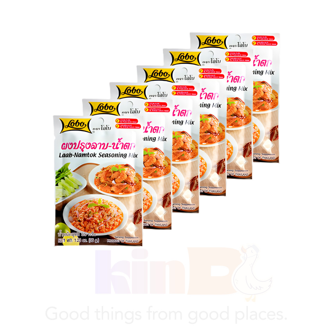 Lobo Thai Laab Namtok Seasoning Mix, 1.06 Ounce (Pack of 6)
