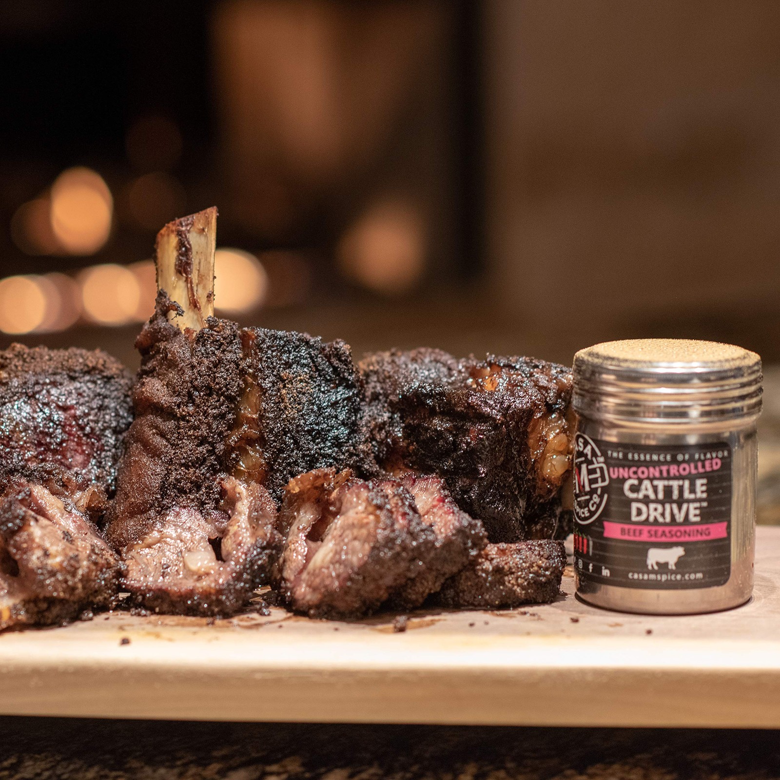 Cattle Drive Seasoning 5Oz Low Sodium All Natural Beef Rub For Grilling Bbq