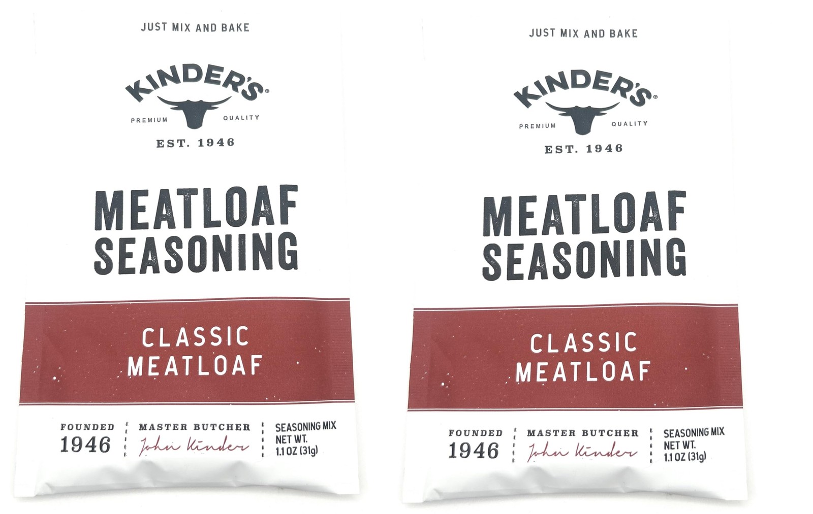 Kinder’s Seasoning Mixes 1oz – 2 packets (Classic 0.5 Ounce (Pack of 2)