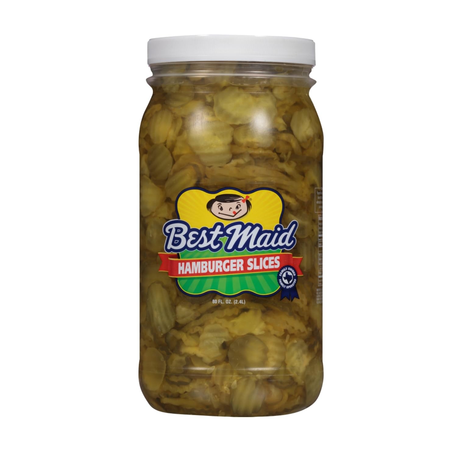 Best Maid Hamburger Slices 80oz Pickles 1 Pack