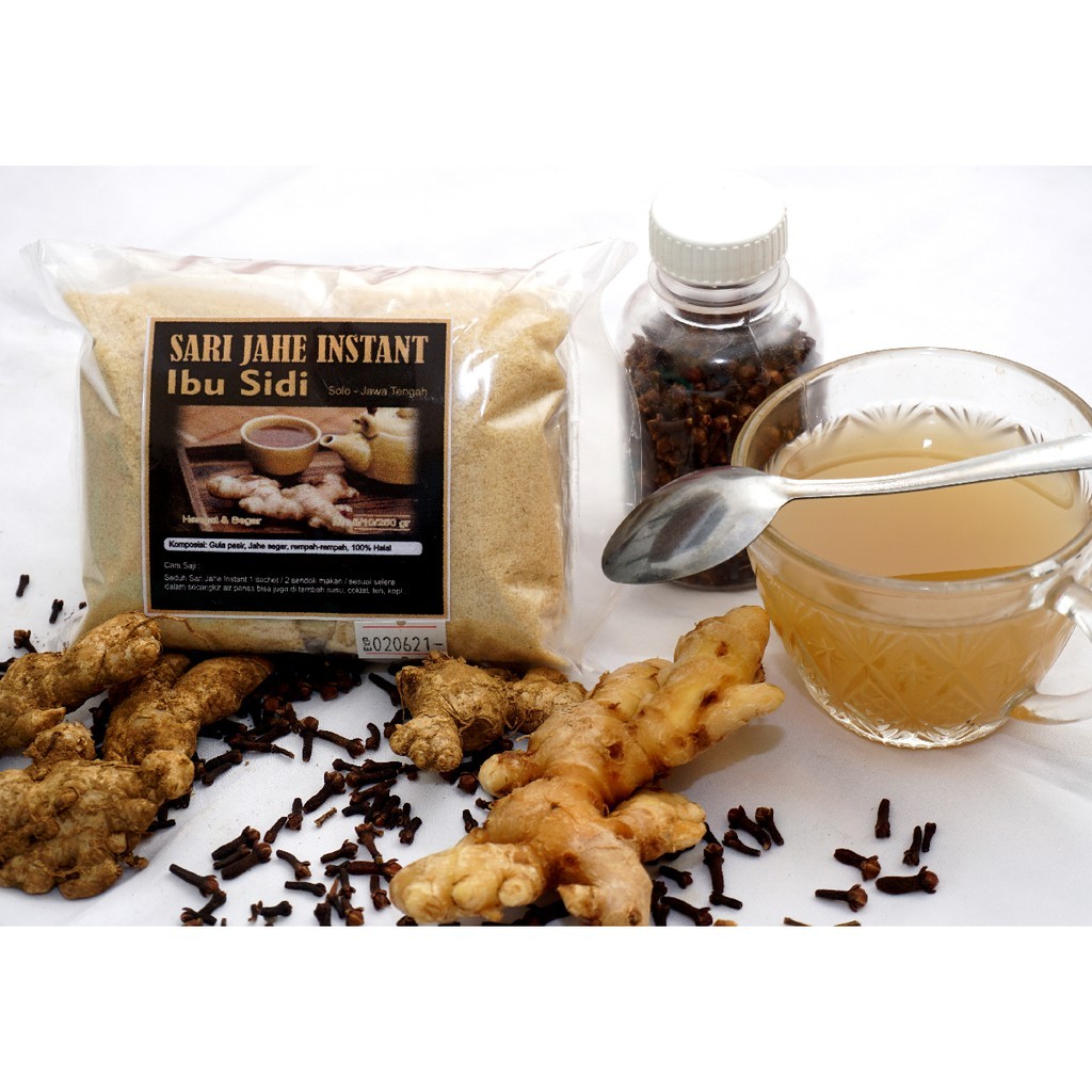 Ibu Sidi Sari Jahe Instant Ginger Drink Mix 250g Pouch Mindful Aroma Ritual