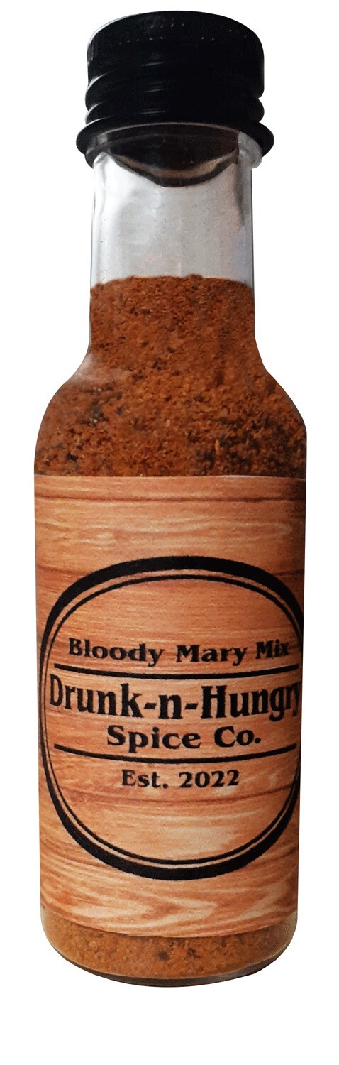 Drunk-N-Hungry Bloody Mary Mix, .9 oz 13 drinks per bottle or makes 1 1/2 gallon