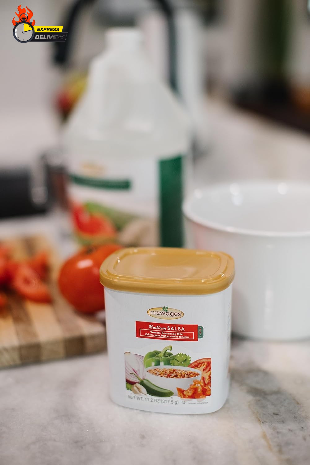 Medium Salsa Canning Mix, Quick and Easy, Simple-To-Use, Easy Storage, Long-Last