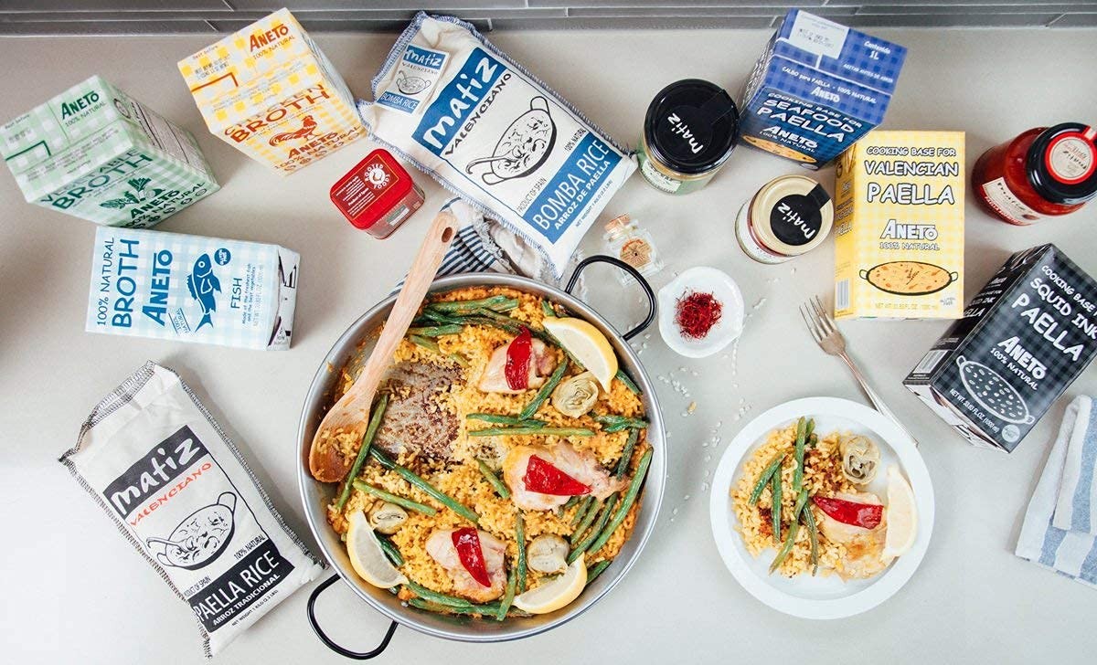 Spanish Paella Rice – Medium Grain for Risotto, Seafood Dishes, Gluten Free