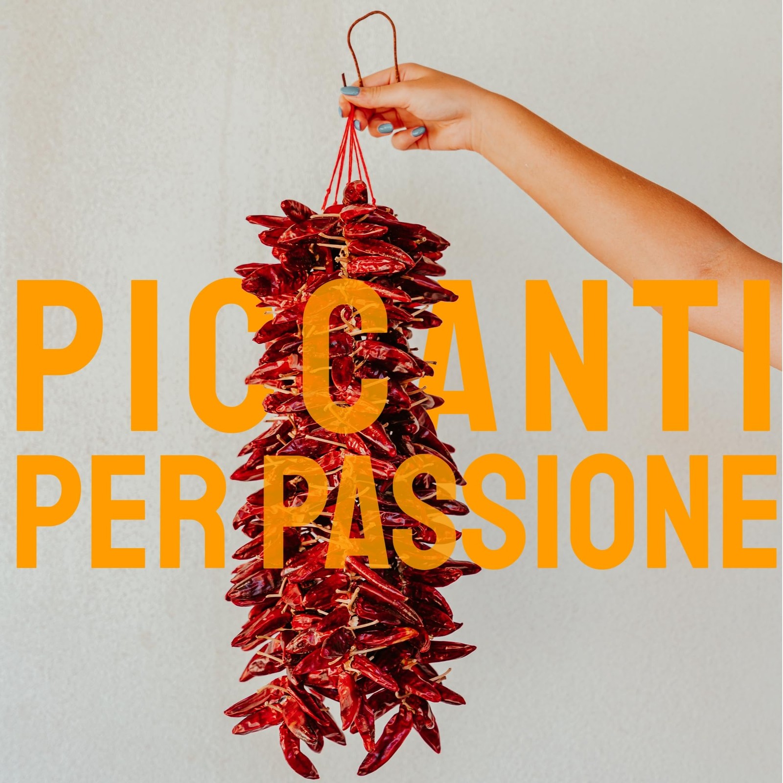 Dried Whole Calabrian Chili Peppers, Dry Pepper on Stem, 20 g