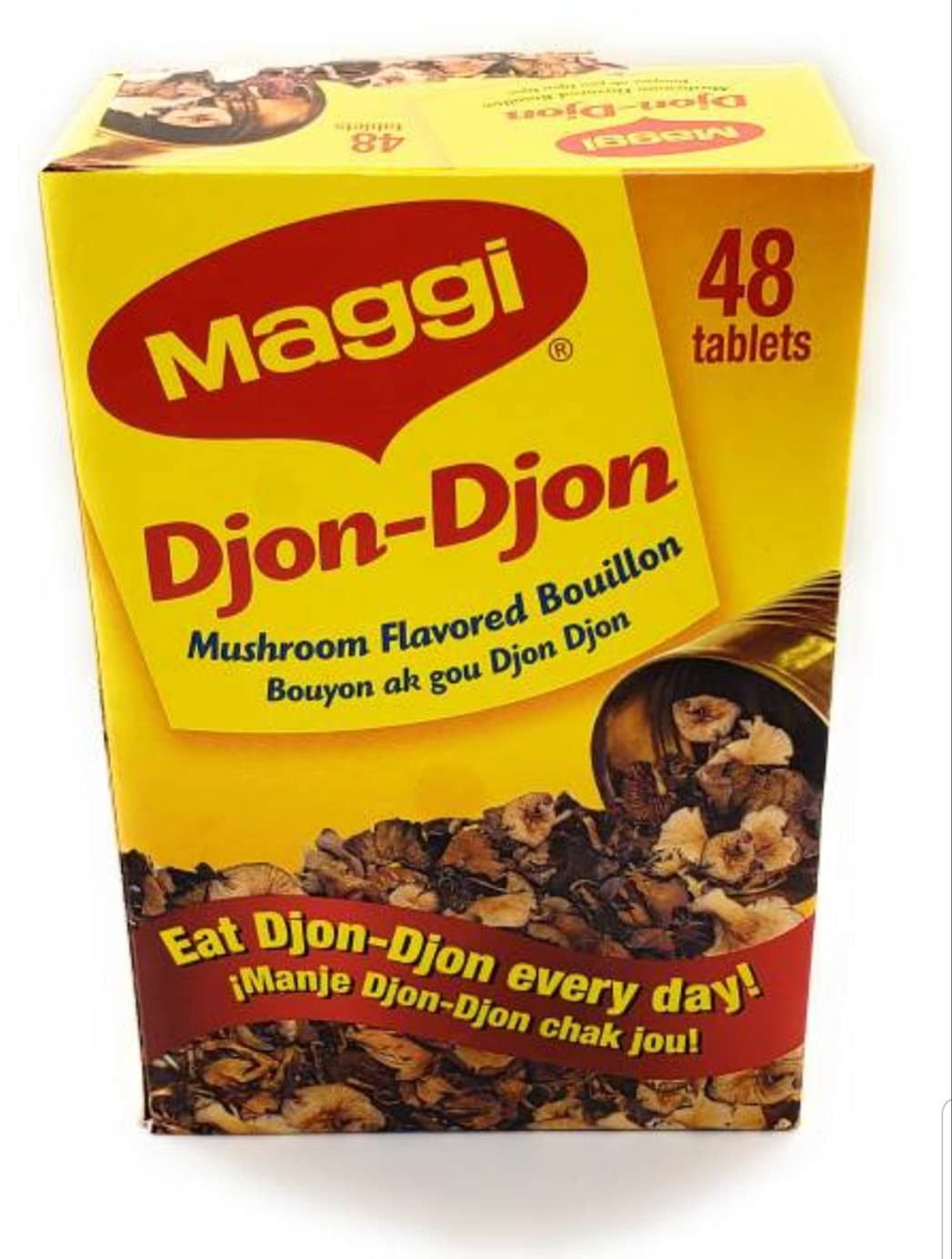 MAGGI Djon bouillon cubes – mushoom flavored 1 18.6 Ounce (Pack of 1)
