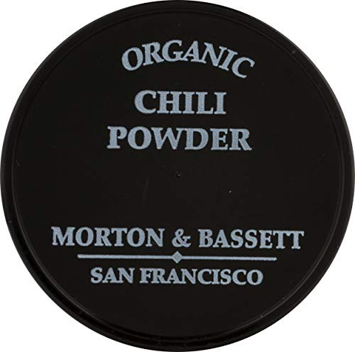MORTON BASSET Organic Chili Powder 2.1 Ounce All Natural Seasoning