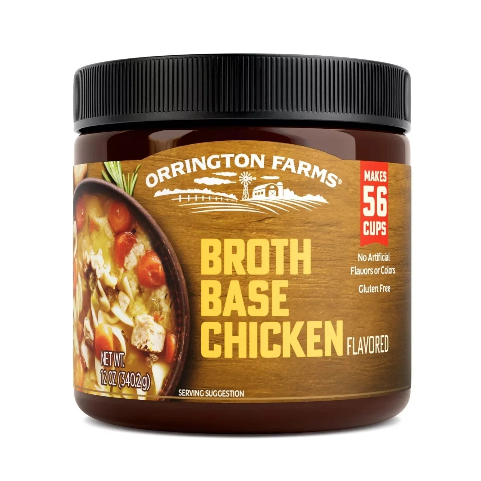 Chicken Flavored Broth Base & Seasoning, Ready-To-Use, Chicken Bouillon Powder C
