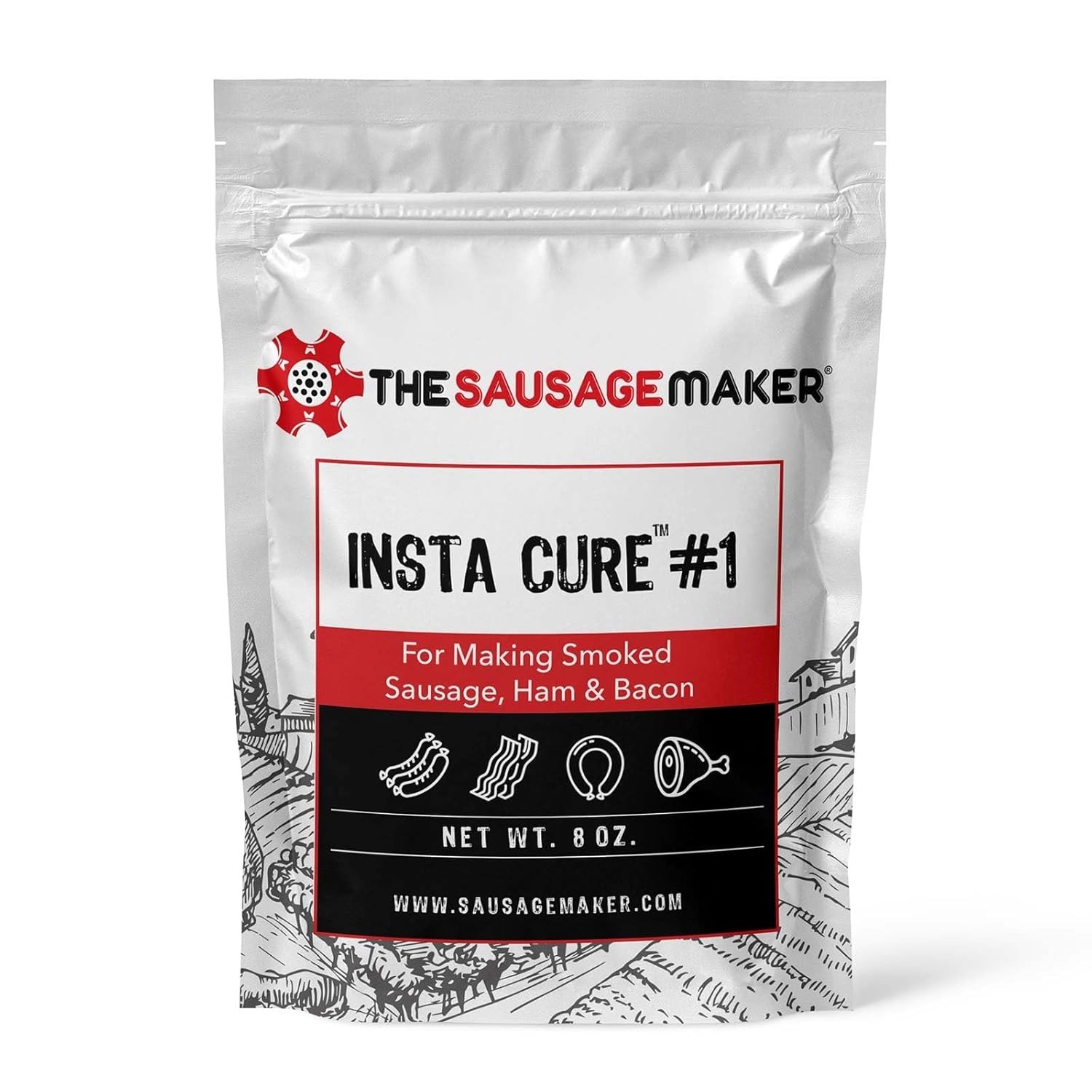 1 Lb Insta Cure #1 Curing Salt – Achieve Gourmet Flavors & Safe Cured Meats