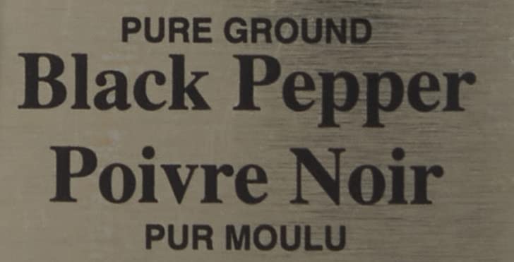 Watkins Ground Black Pepper ( 4oz ) 4 Ounce (Pack of 1)