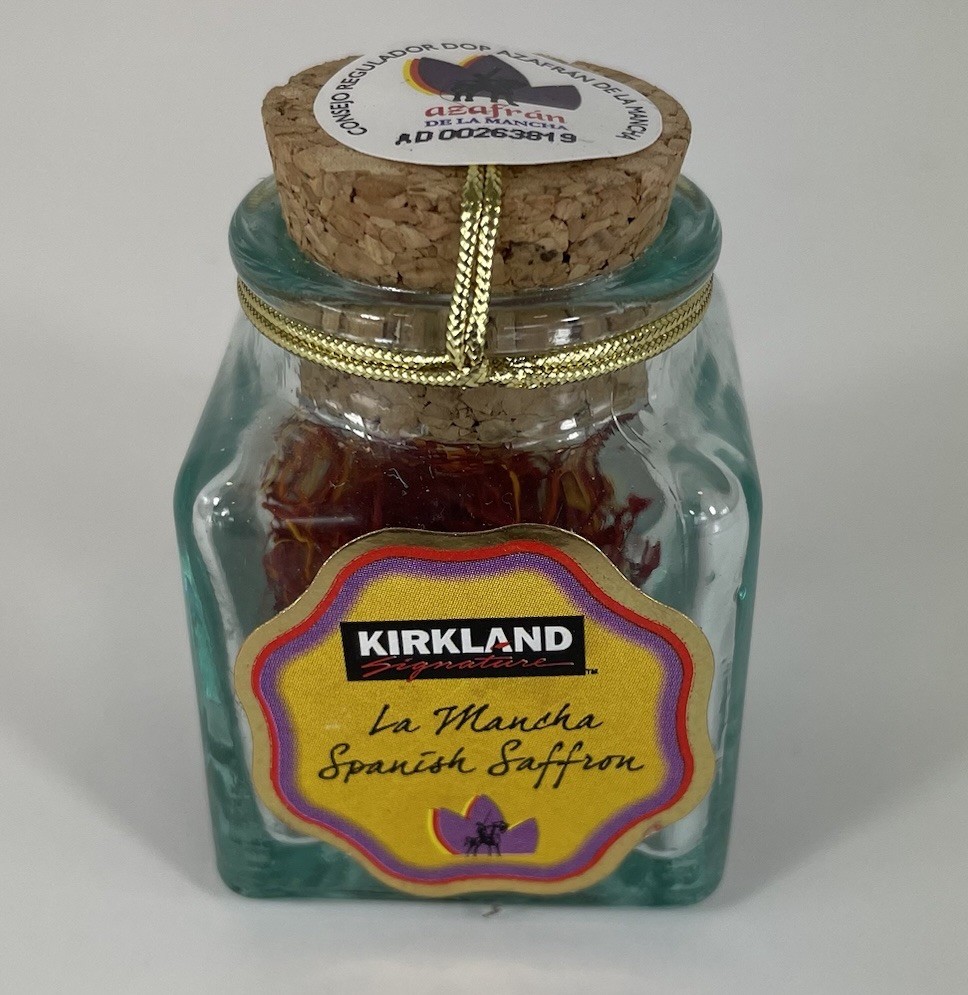 Kirkland Signature La Mancha Spanish Saffron Select 1g BB 12/2019