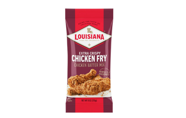 Louisiana Fish Fry Products Extra Crispy Chicken Fry Seasoned Batter Mix Spice