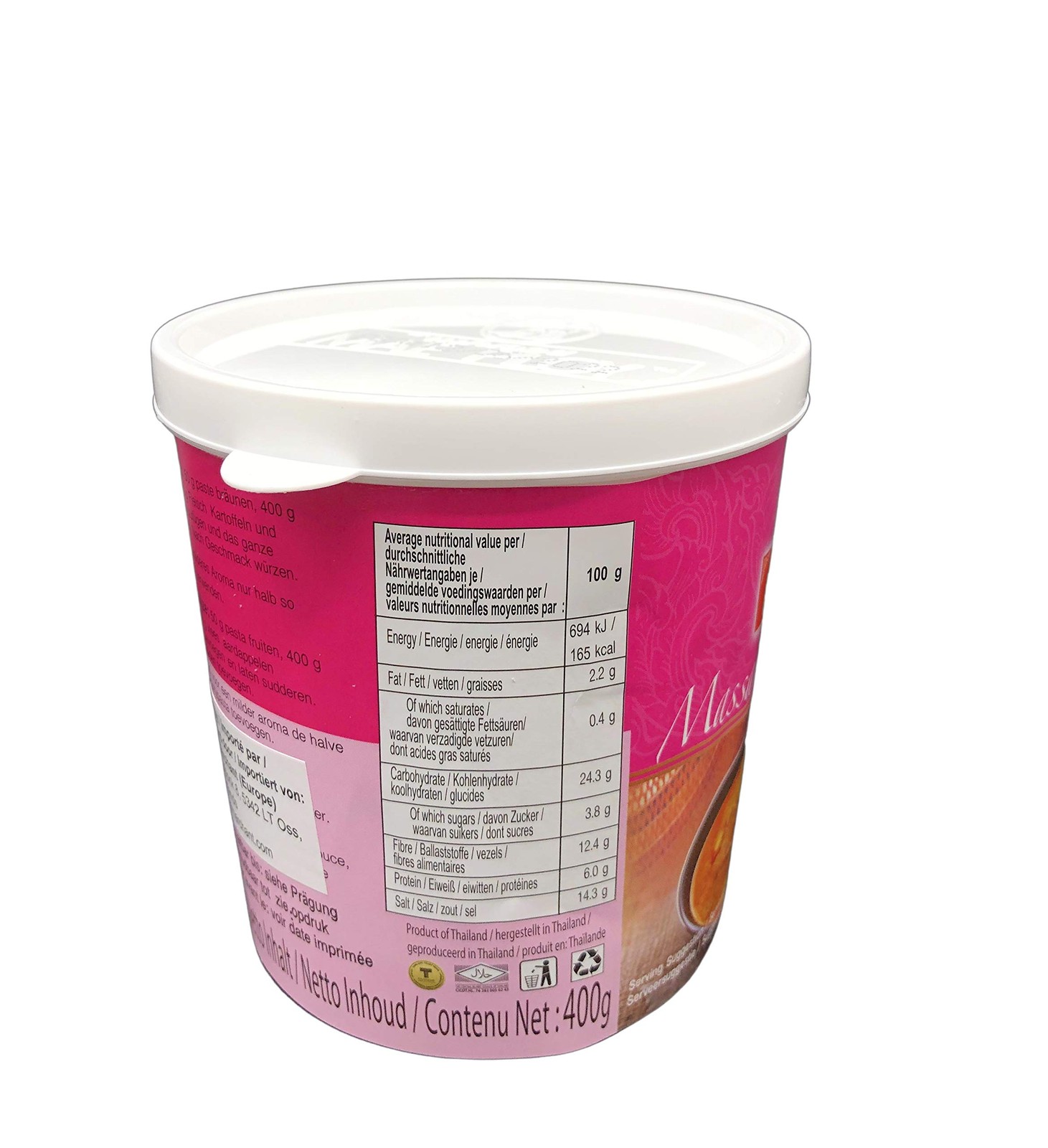 Mae Ploy Massaman Curry Paste – 400gram 400 g (Pack of 1)
