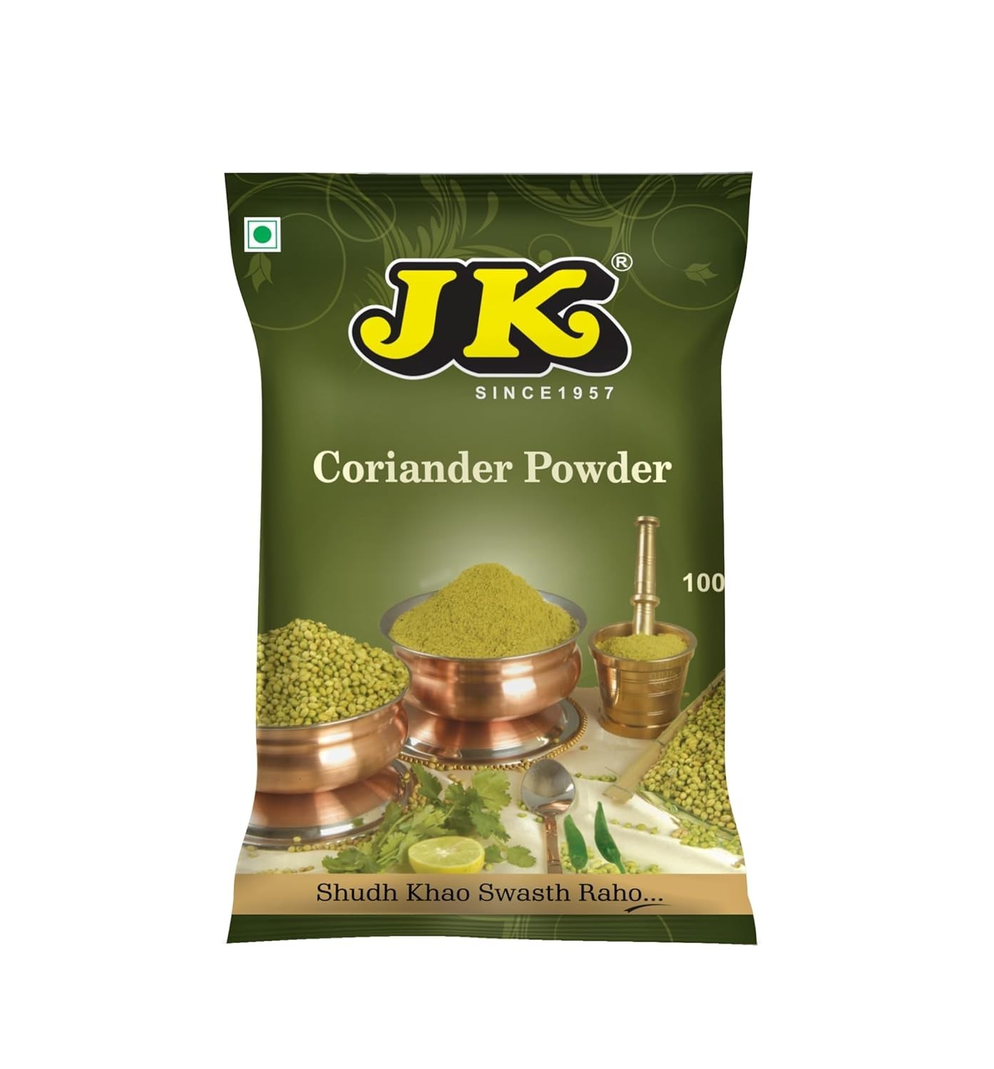 JK Coriander (Dhaniya) Powder,100g (Pack of 1)