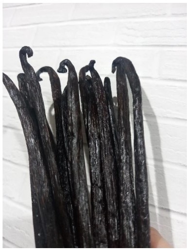 Indonesian Vanilla Beans Gourmet Premium Grade A Planifolia 100 grams (6 inc up)