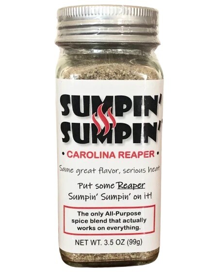 SUMPIN’ SUMPIN’ CAROLINA REAPER All-Natural HOT PEPPER Spice Blend Seasoning
