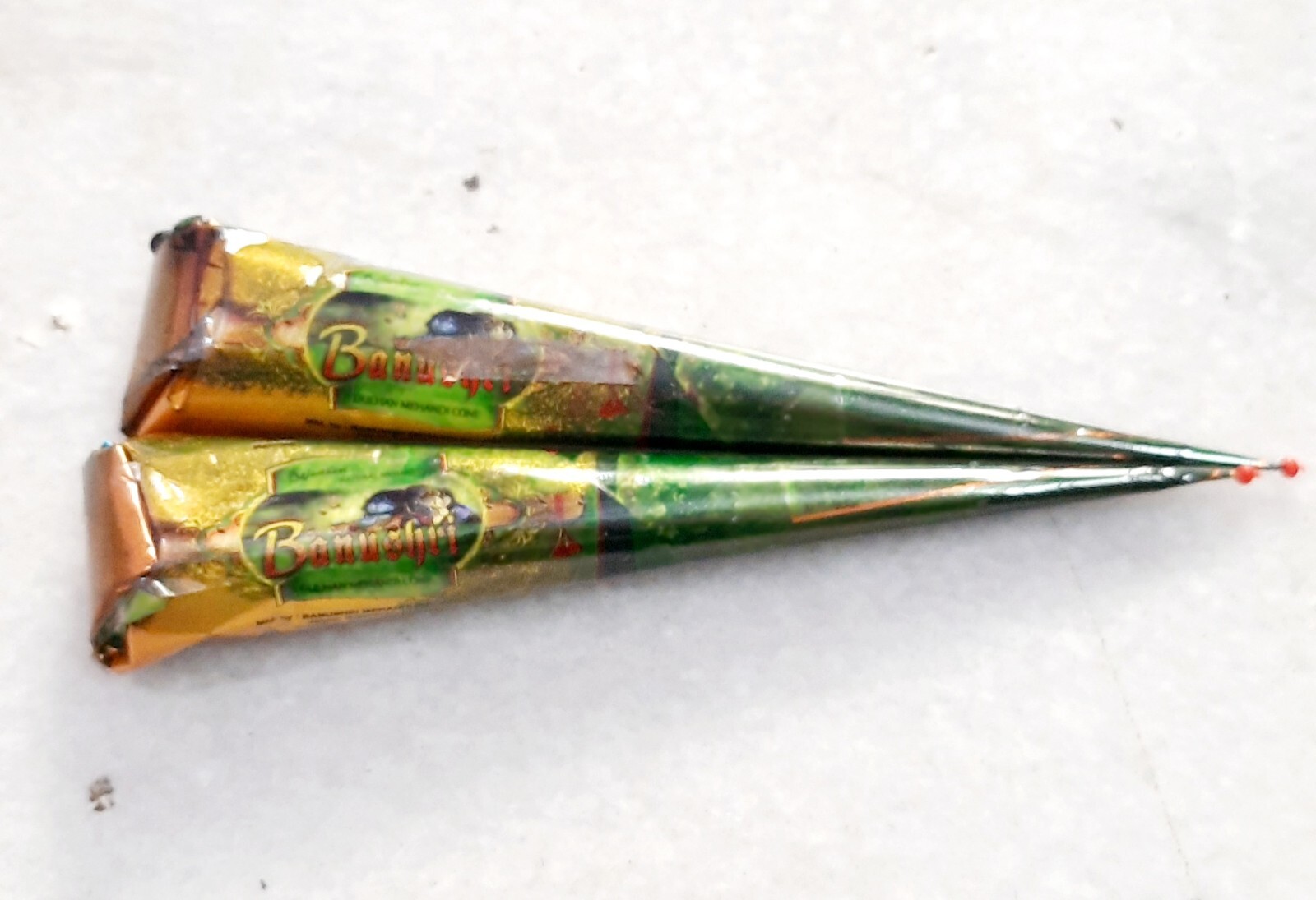 Bansuri Natural Henna Mehandi Cone for Face Freckles Temporary Tattoo & Body Art