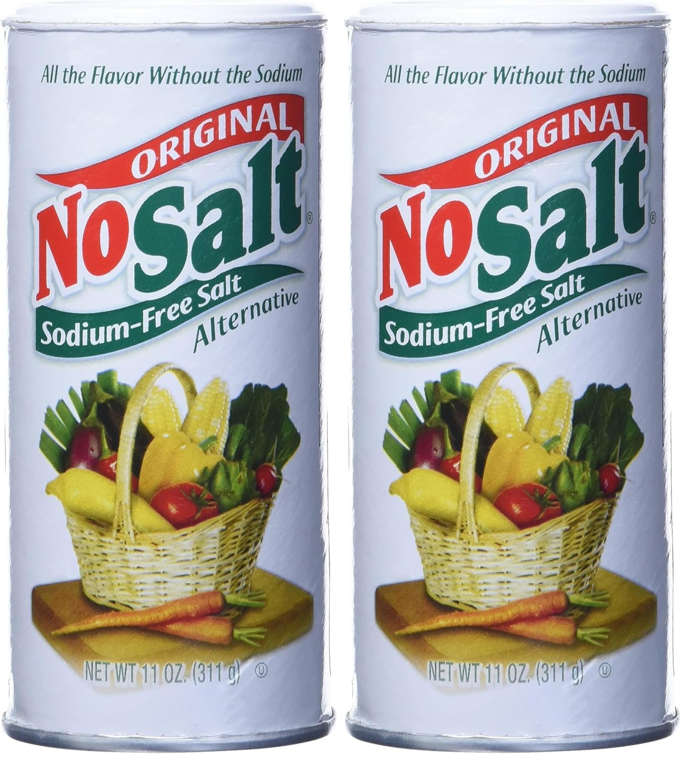 New NoSalt Original Sodium-Free Salt Alternative, 11 oz (Pack of 2)