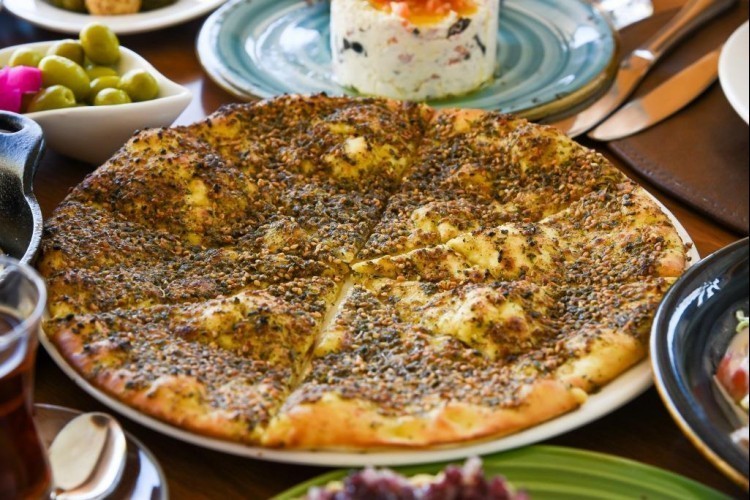 ZAATAR Thyme spices Mix with sesame palestine Holy Land organic thyme زعتر بلدي