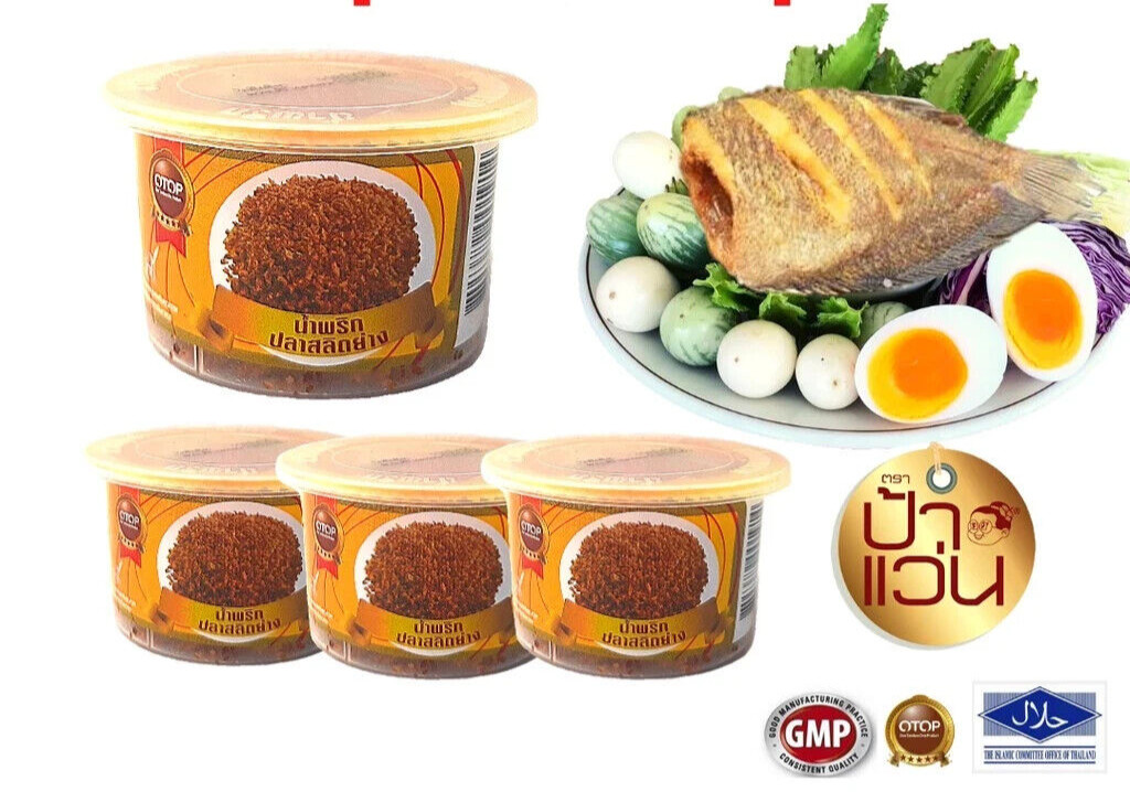 Chili Paste Spices The best value combo 6 flavors Set A 30,40,80g Pa Waen Brand