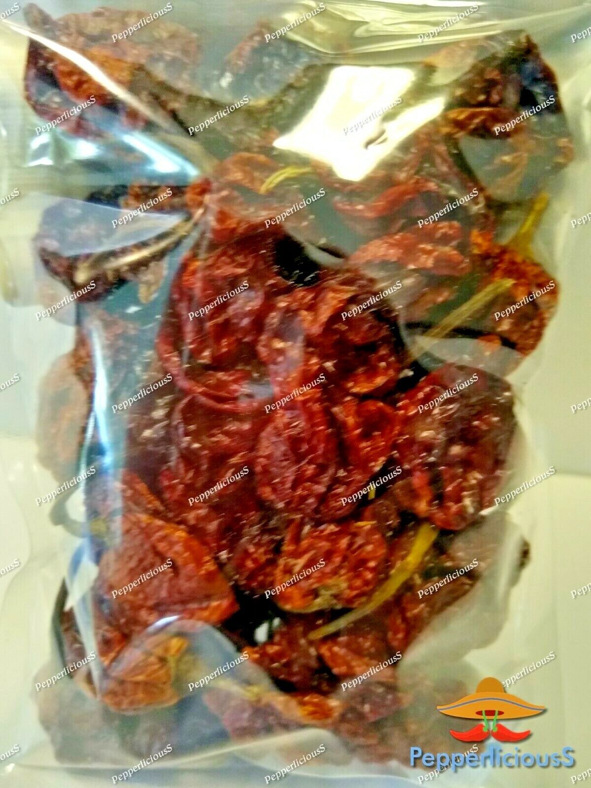 1oz / 28.35g DRIED CAROLINA REAPER Pods WORLDS HOTTEST PEPPER Super Hot Quality