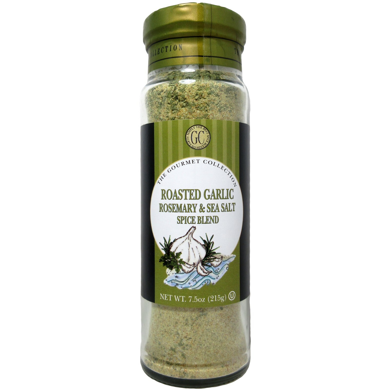 Roasted Garlic, Rosemary & Sea Salt Seasoning Gourmet Collection Spice 7.5oz