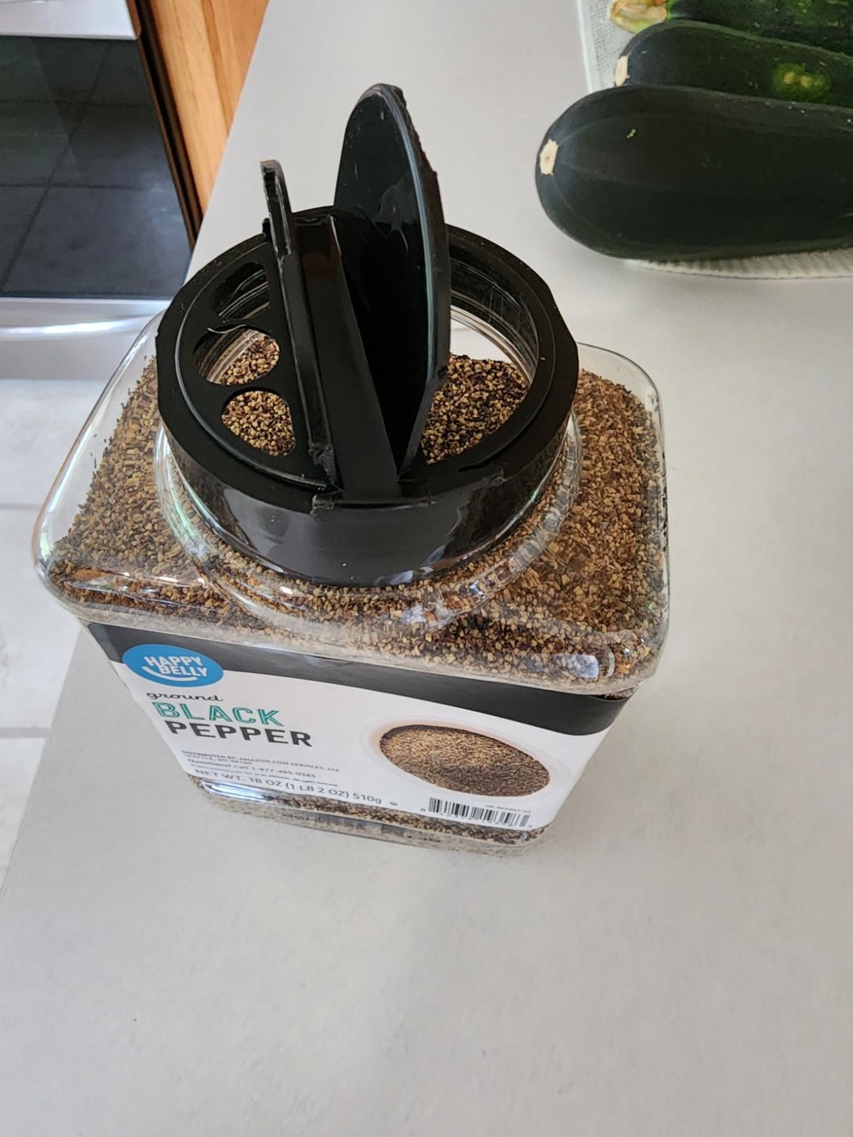 18 Oz Ground Black Pepper – Pure Flavor, No Additives, Allergen-Free