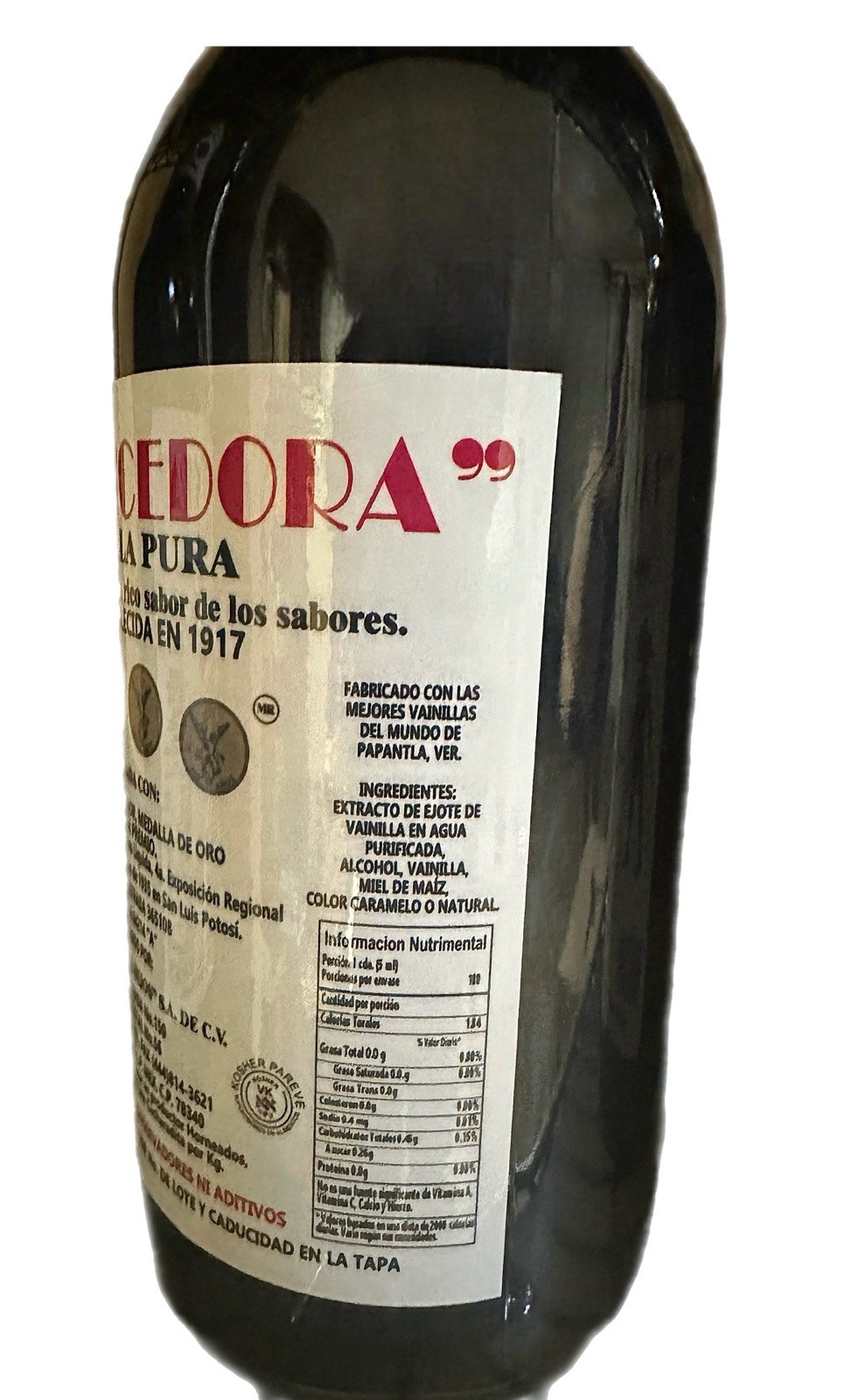 4 X La Vencedora Mexican Vanilla Extract Bottle 31oz -1L SHIPS WORLDWIDE!