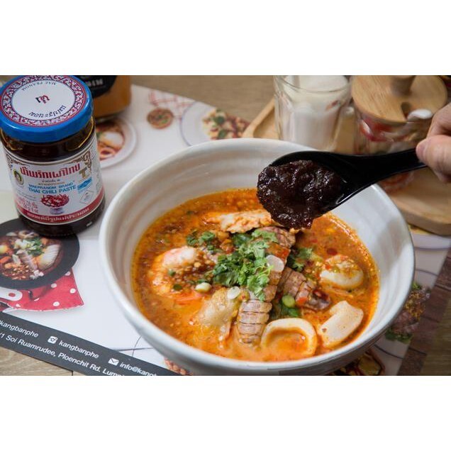 Pack of 2 x 114g Thai Chili Paste Add to Tom Yum Soup Spread on Bread Sandwiches