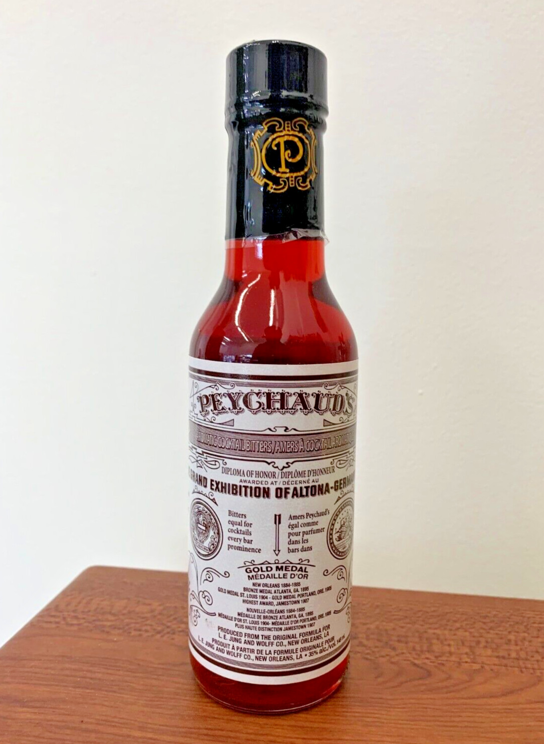 Peychaud’s Aromatic Cocktail Bitters! 5oz 148mL Glass Bottle Peychauds Sazerac