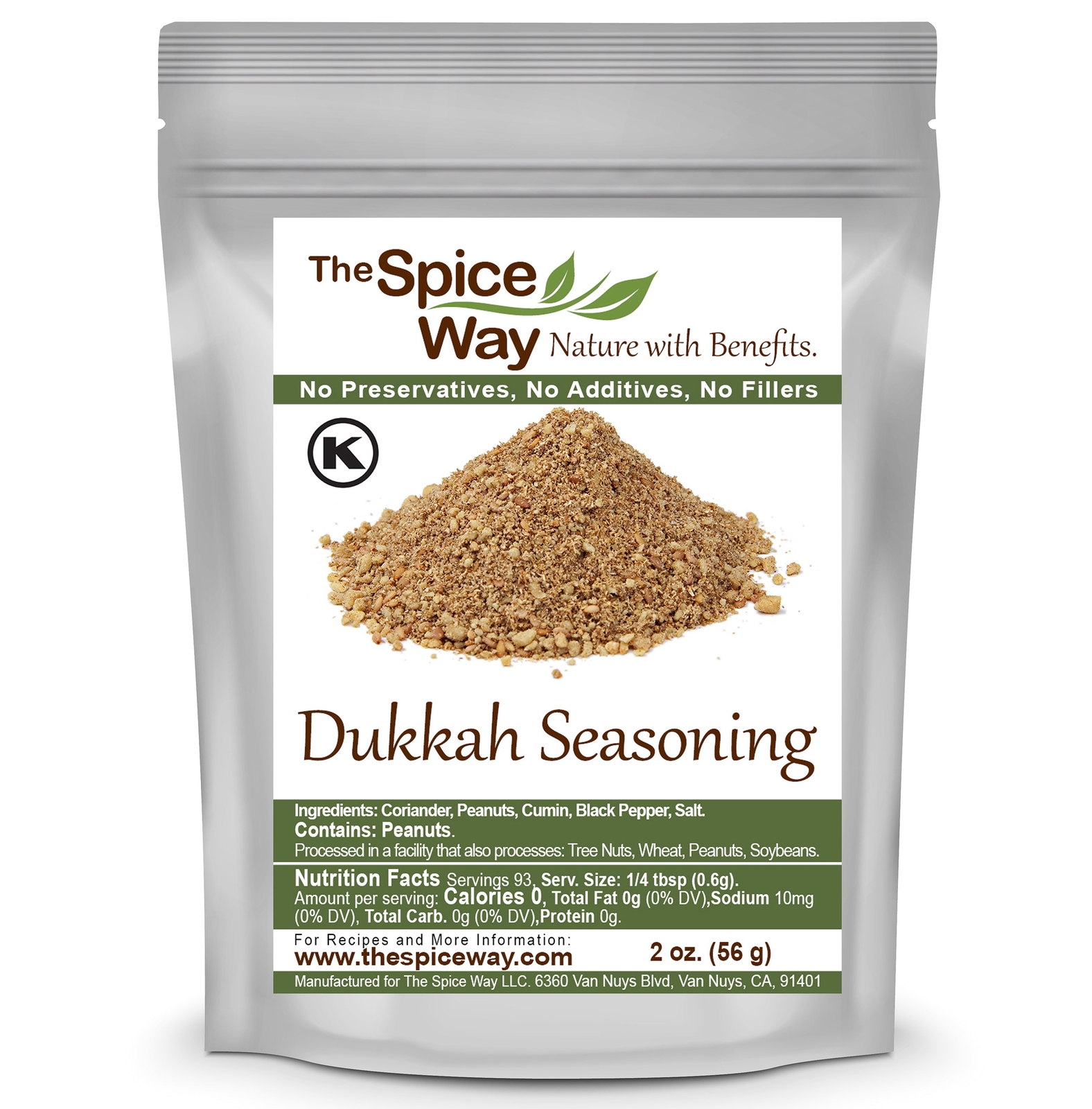 The Spice Way Dukkah – Traditional Egyptian Spice Blend 2 oz