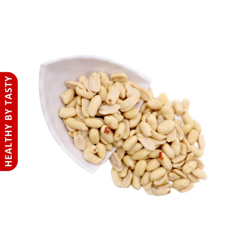 Peeled Peanuts 500g Raw Legume For Cooking Baking Pantry Staple Loose Ingredient