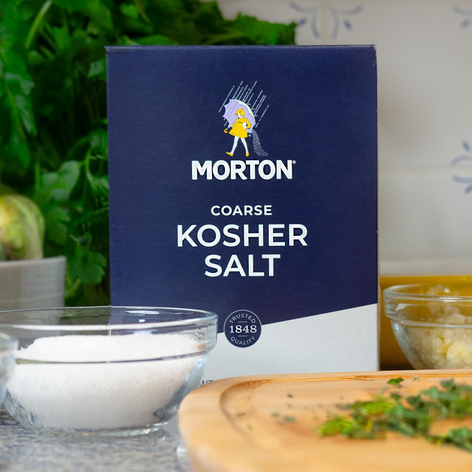 Morton, Salt Kosher, 48 Ounce 48 (Pack of 1)