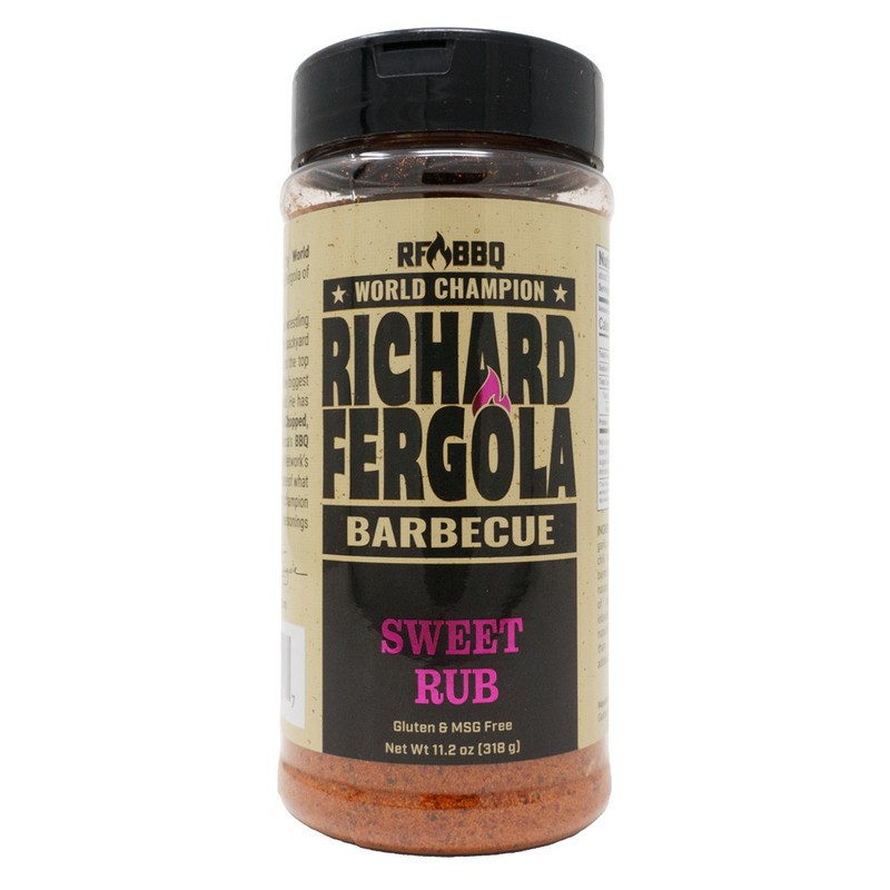 Richard Fergola Barbecue Sweet Rub World Champion Gluten Free No MSG 11.2 Ounce