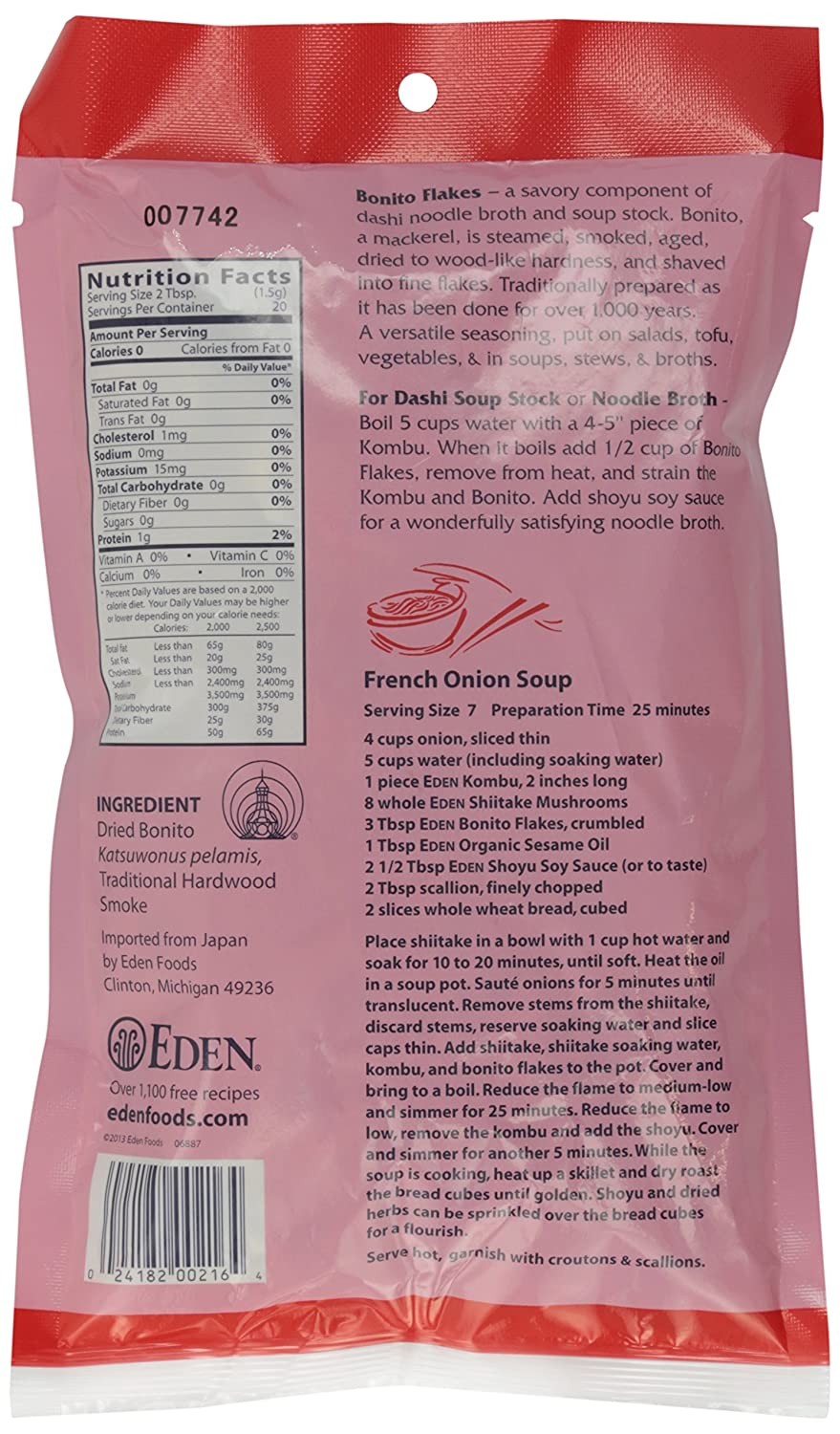 Eden Bonito Flakes, 1.05 Ounce