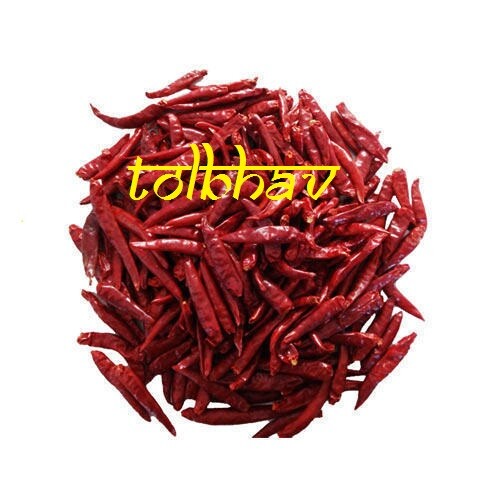 100% Certified Organic Natural Pure Dry Red Whole Chilli Sabut Mirch from India