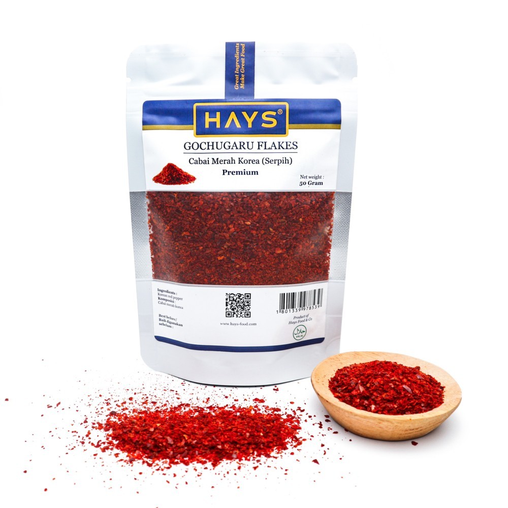 Gochugaru Chili Flakes 50g Korean Red Pepper | Coarse Chili | Cooking Spice