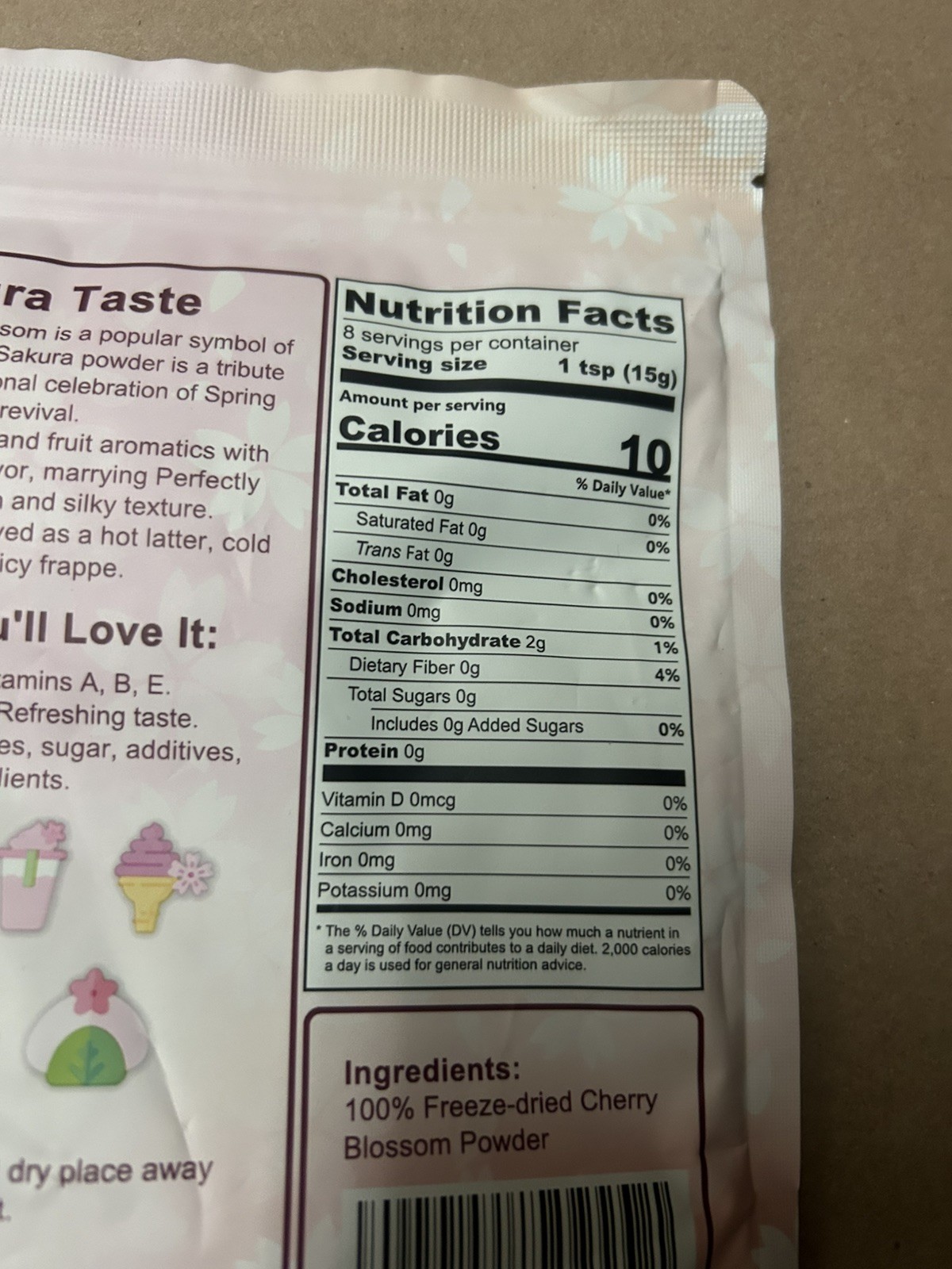 Grelim Sakura Premium Original Cherry Blossom Powder 4.23 oz EXP 12/2027