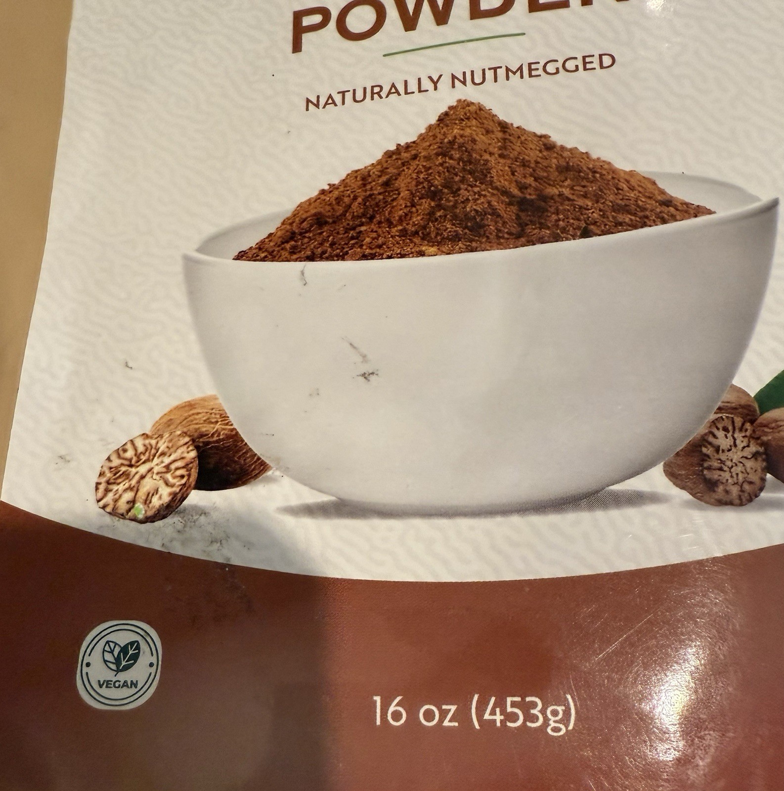 Ceylon Organic Nutmeg Powder – Freshly Ground Spice, USDA Organic, 16 oz