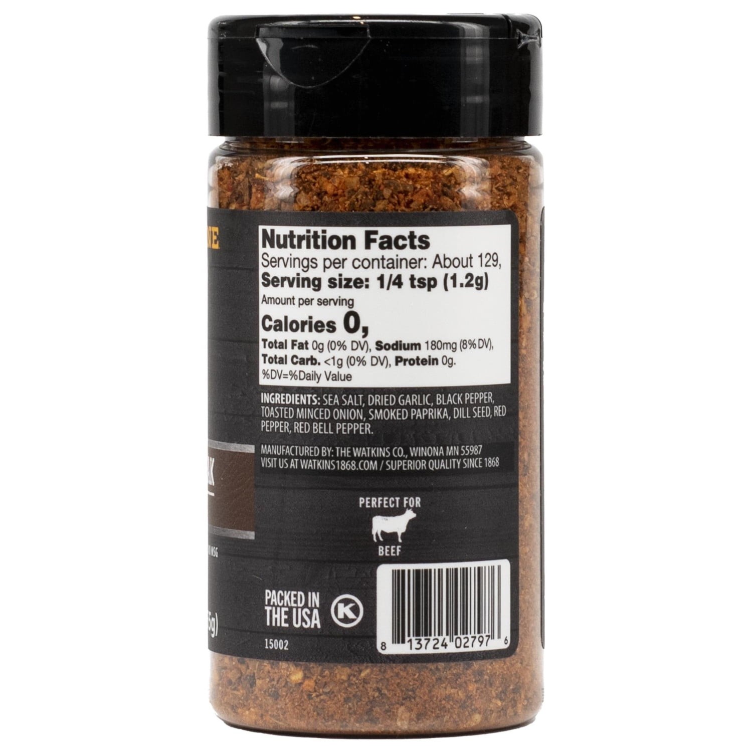 Cattleman Steak Seasoning & Rub, 5.4 oz Free Shipping in 2 days…