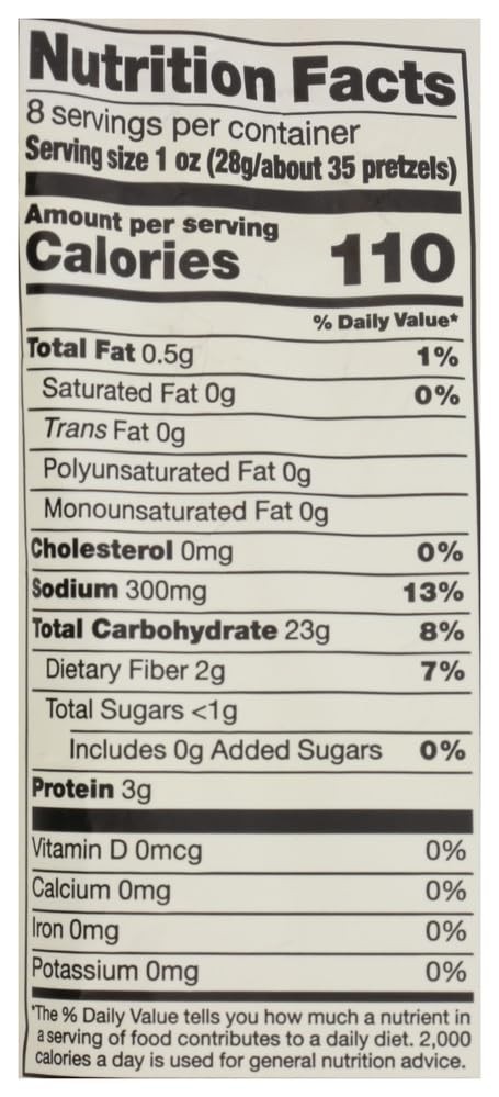 365 by Whole Foods Market Organic Mini Pretzel Sticks, 8 OZ