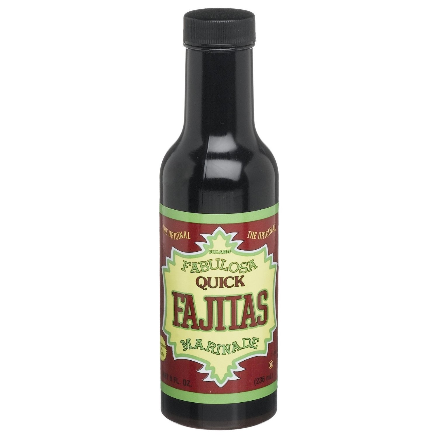 Figaro Fabulosa Fajita Marinade, 8-ounce Platic Bottles (Pack of 3)