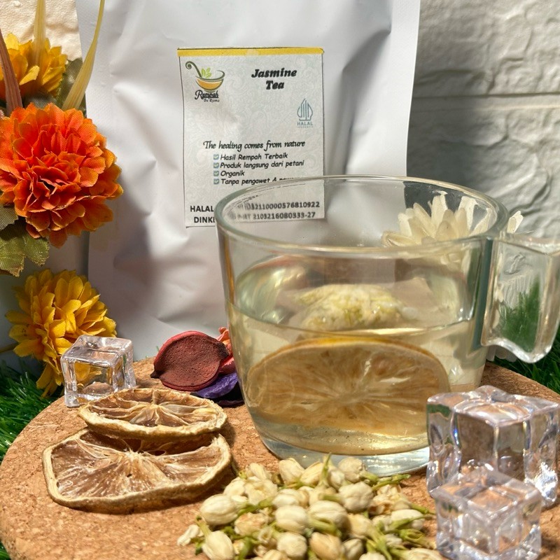 Jasmine Tea Bags 15pcs Floral Aroma Infusion For Daily Sipping aroma ritual