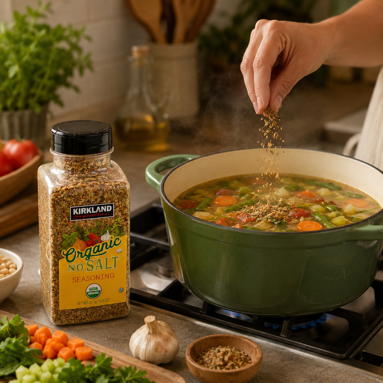 Kirkland Signature Organic No-Salt Seasoning, 14.5 oz