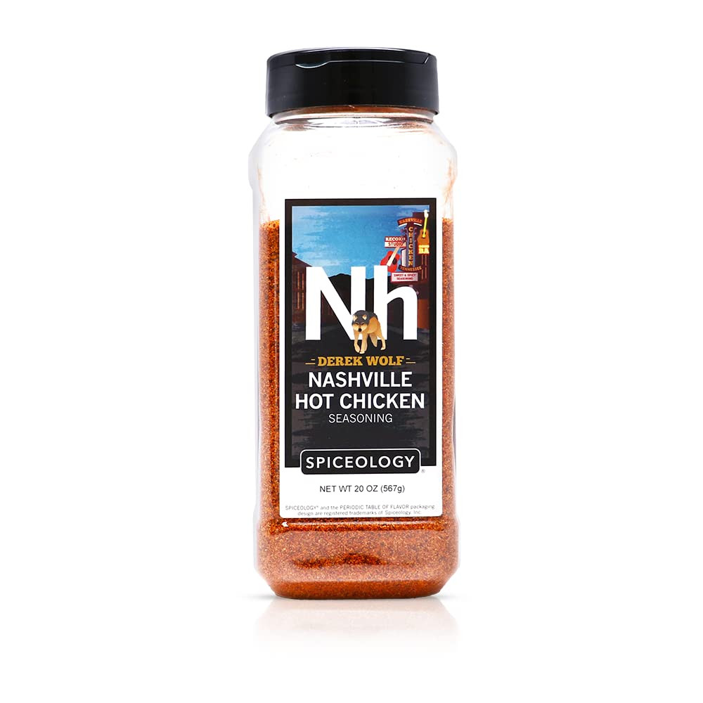 Spiceology & Derek Wolf Nashville Hot Chicken Seasoning Spicy BBQ 1.25LBS
