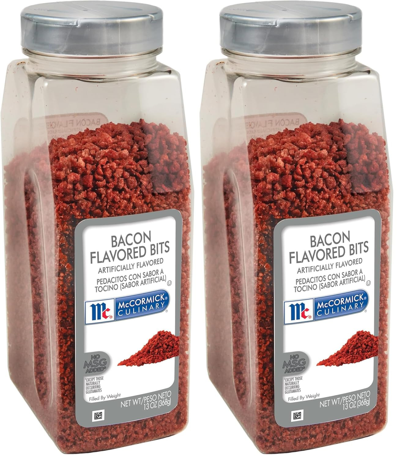 Bacon Flavored Bits, 13 Oz – One 13 Ounce Container of Bacon Bits to Sprinkle on