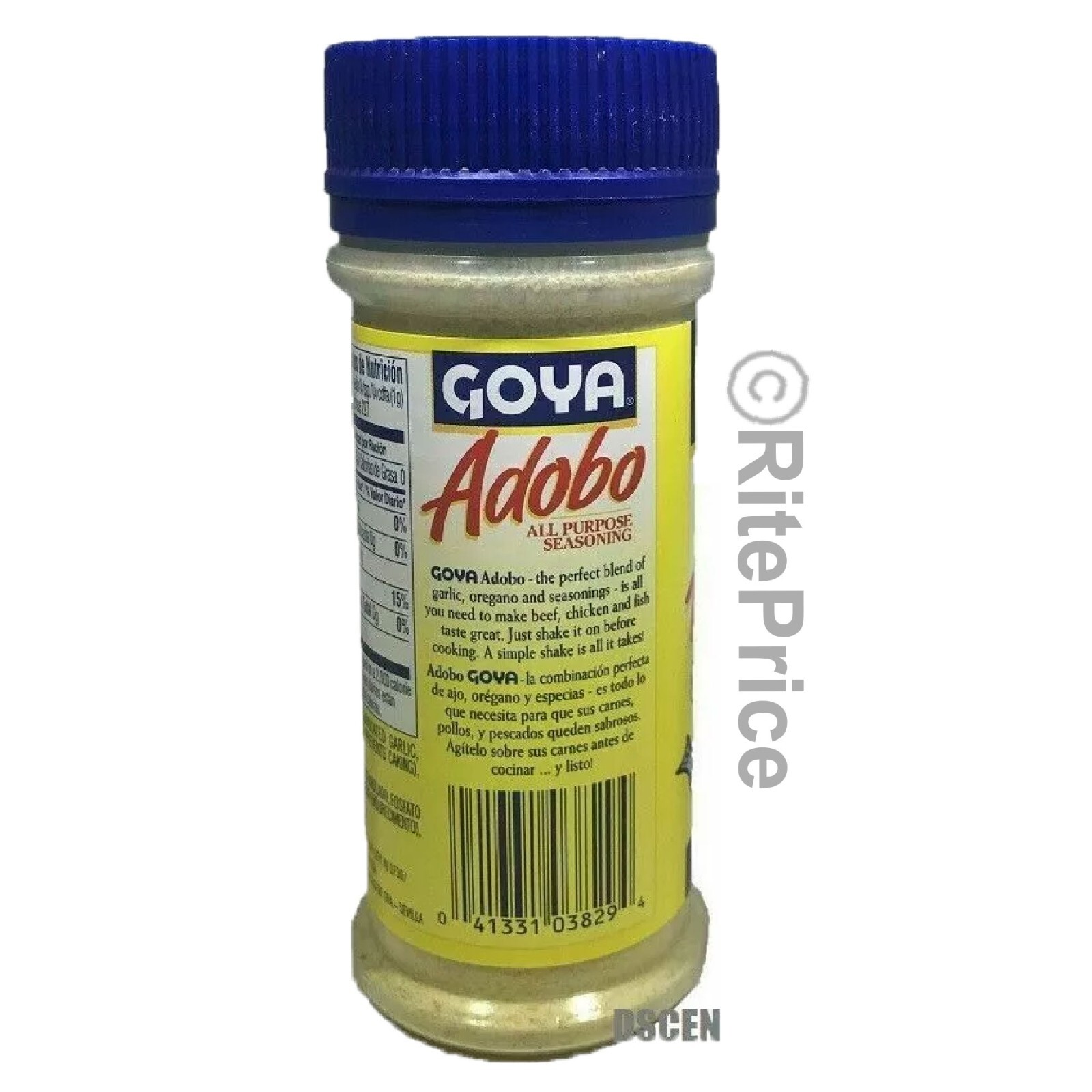 Goya Adobo All Purpose Seasoning(3 Pack) Sin Pimienta-Without Pepper 8 oz (226g)
